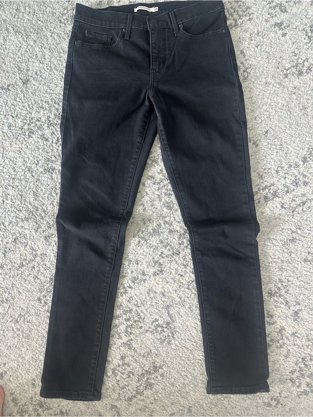 Levi’s Classic Black Skinny Jeans